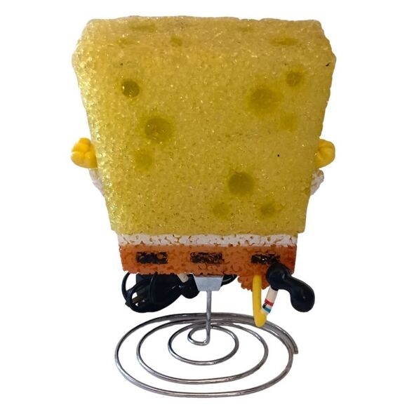Spongebob Squarepants Lamp Light Running Bob Nickelodeon Melted Plastic Spring. - Picture 8 of 16